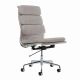 Eames Style Fabric Softpad Highback Office Chair With Castors (Without Armrest)