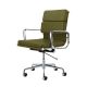 Eames Style Fabric Softpad Lowback Office Chair With Castors