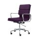 Eames Style Fabric Softpad Lowback Office Chair With Castors