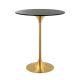 Eero Saarinen Tulip Style Bar Table With Brass Base