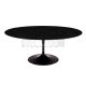 Eero Saarinen Tulip Style Oval Dining Table - Marble