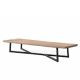 Enoch Solid Wood Industrial Loft Bench