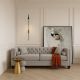 Florence Fabric Sofa / Leather Sofa 2 seater
