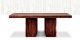 Gemini Solid Recycled Elm Wood Dining Table