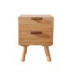 GENEVA Oak Wood Bedside Table