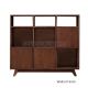 Grant Living Room Side Cabinet - Walnut Finish
