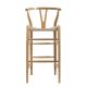 Hans J. Wegner Wishbone Style Bar Stool
