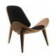 Hans J. Wegner Style Shell Chair CH07