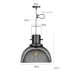 Hennessy Mesh Pendant Lamp