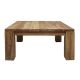 Azure Recycled Solid Elm Wood Coffee Table
