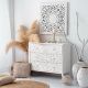 Jarin Hand Carved 3 Drawer Dresser / Cabinet