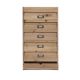 Jill Solid Fir Wood 6 Drawers Chest