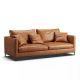 Juliett Leather Feather Down Sofa 2 seater