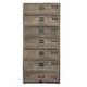 Julius Plywood 7 drawers Chest