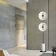 Krishna Modern Dual Semicircle Floor Lamp