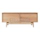 Kristen Solid Oak Wood TV Cabinet - 120CM