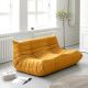 Lennox Caterpillar Style Velvet 2 Seater Sofa
