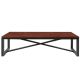 Loft Style Industrial Solid Wood Coffee Table