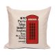 London Phone Box Cushion