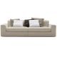 Lucca Fabric Feather Down Sofa - 2  Seater
