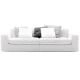 Lucca Fabric Feather Down Sofa - 2   Seater