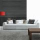 Lucca Leather Feather Down Sofa - 3 Seater