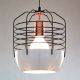 Lucien Modern Style Cage Pendant Lamp