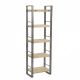 Manhattan Vintage Industrial Style Solid Wood Single Bookshelf by Stockroom