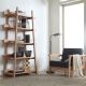 Marcus Solid Oak Wood Bookshelves / Bookcase
