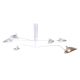 Serge Mouille Style 6 Arms Pendant Lamp
