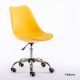 Modern Charles Jacob Style Office Chair with Wheels