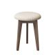 Moss Solid Oak Wood Round Stool