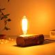 Natural Wood Log Table Lamp