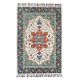 Nordic Plant Blue Flower Rug / Carpet