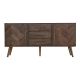 Nottingham Industrial Style Solid Wood Sideboard