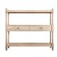 Pablo Handcrafted Solid Oak Wood Console Table
