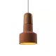 Wood Cement Vintage Drop Pendant Lamp
