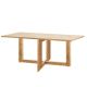Quadpod Solid Oak Wood Dining Table