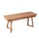 Rabadon Solid Oak Wood Bench / Coffee Table