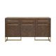 Riley Industrial Style Solid Wood Sideboard