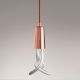 Rose Cooper Bulb Pendant Light