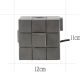 Rubiks Cube Shape Cement Table Lamp