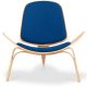 Hans J. Wegner Style Shell Chair CH07