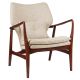 Solomon Solid Wood Lounge Chair / Armchair