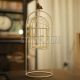 Sparrow birdcage candle stand
