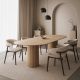 Tanner Solid Oak Wood Table