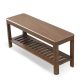 Tewkesbury Solid Wood Shoe Rack Bench