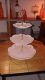 Three layers of cake stand