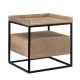 Vana Industrial Style Bedside Table