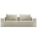 Vella Fabric Feather Down Sofa - 2 seater